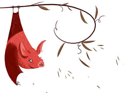 Maddy's Bat bat colour collective cute drawing illustration wip