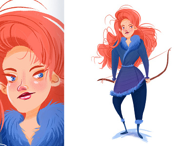 Ygritte 10 days of thrones beyond the wall bow character design game of thrones got hbo hunter ygritte