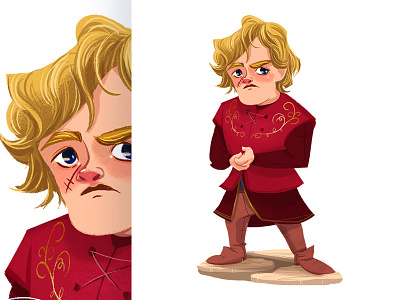 Tyrion Lannister 10 days of thrones character design game of thrones got hbo lannister tyrion