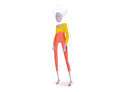 Concept lady concept illustration motion design woman