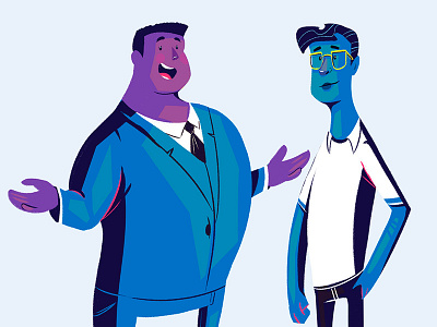 Nexmo Character Designs animation business character design illustration motion design nerdy