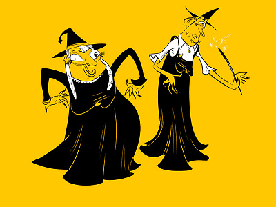Witches! art character character design illustration witches