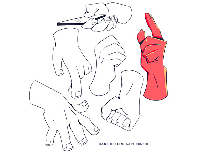 Hands for #LastSelfie animation character design design illustration lastselfie underpants yeahhaus