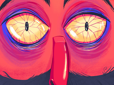 Last Selfie Poster Face animation design illustration lastselfie poster yeahhaus