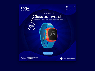 classic watch social media banner