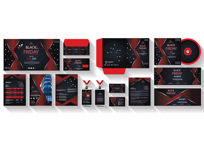 Black Friday Professional universal branding design kit