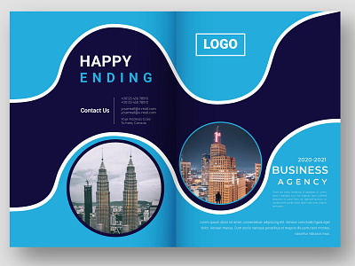 Bi Fold Brochure Design ads agency banner bi fold branding brochure brochure design business concept corporate design flyer illustration marketing template vector