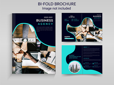 Business Bi Fold Brochure Design bi fold branding business business brochure concept corporate design designcorporate flyer marketing template vector