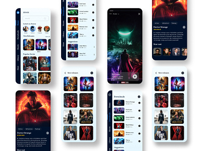 Movie Streaming Mobile App