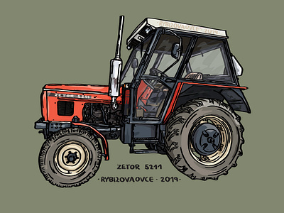 Zetor tractor 5211 agro car farm farming petrolhead tractor