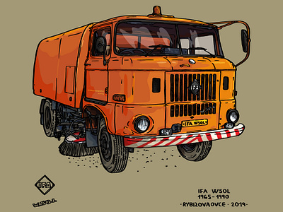 IFA W50 -Sweeper wagon