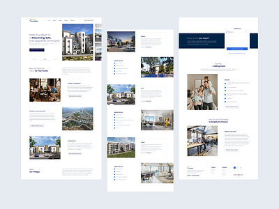 Professional Landing page for a Real Estate/rent/buy app design follow home homepage house invite landing landingpage like likeforlike likes logo minimal realestate redesign typography ui ux web