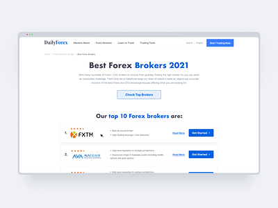 Best Trading Brokers | Website app art crypto design invite like minimal training typography ui ux web webdesign website website design