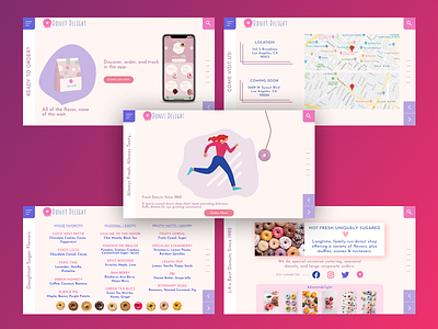 Donut Shop - Web Design