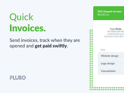 Plutio Invoices