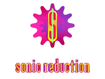Sonic Reduction blog brand branding design graphic graphic design graphicart logo logo 2d logo design logotype personal blog punk retro typo typo logo typogaphy typografi vaporwave zine