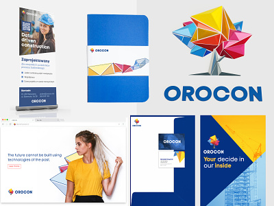 Brandbook OROCON | Indication Guidelines brand book brand design brand identity branding branding design design illustration ui ux