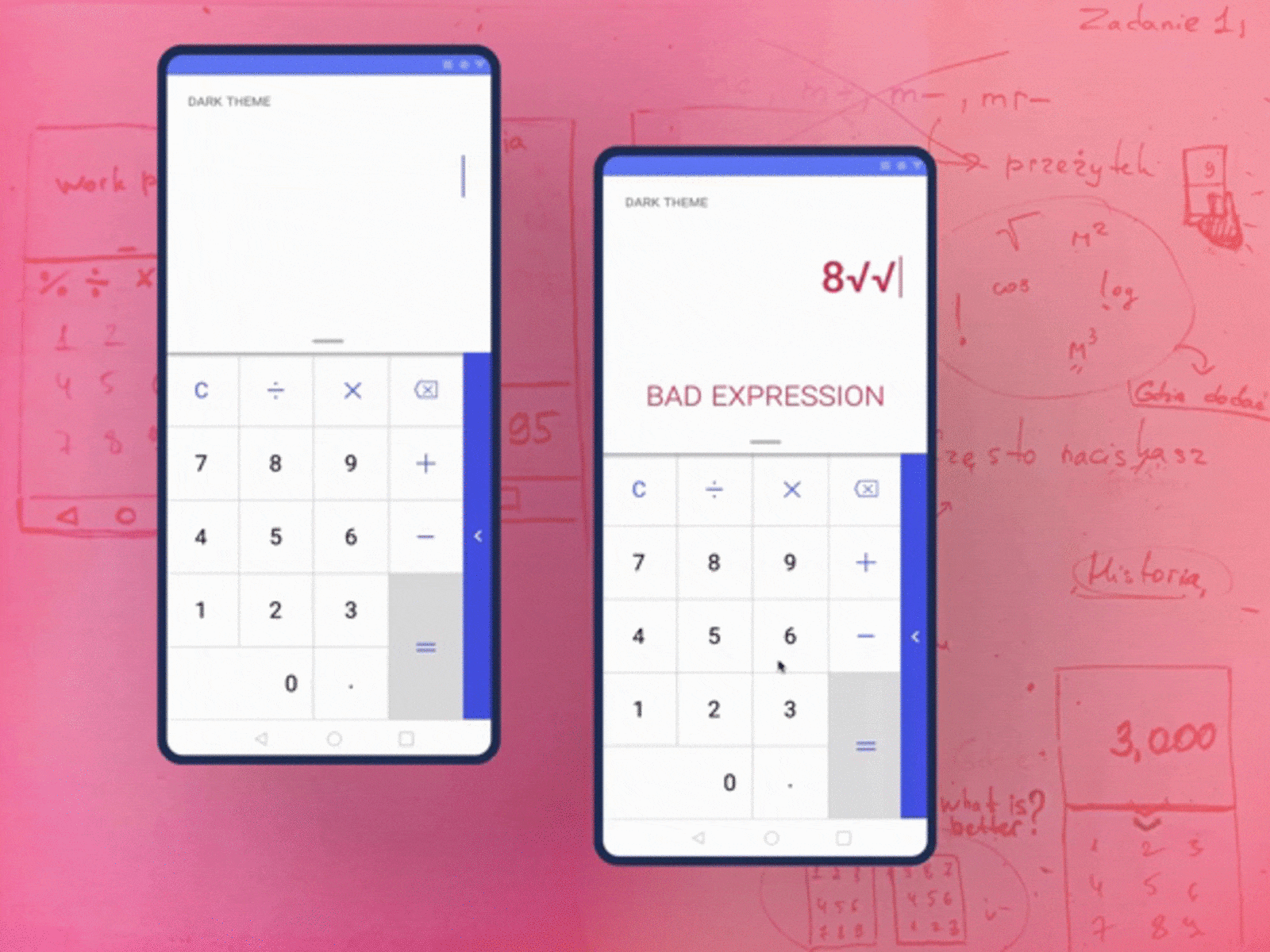 Concept of Advanced Calculator app brainstorm calculator calculator app calculator ui material ui mathematical mathematics ui ux