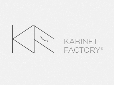 Kabinet Factory logotype minimalist
