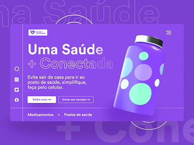 Bottle Web Design UI