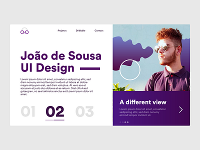 UI Design Portfolio - A different view