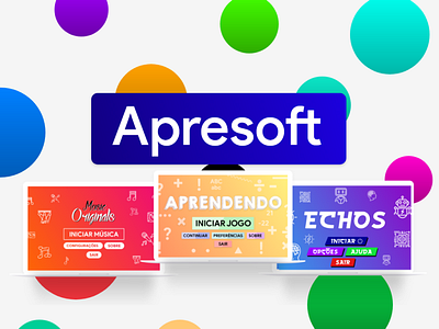 Apresoft Slide branding illustration logo