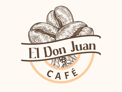 El Don Juan - café branding cafe cafe logo coffee coffee bean cold coffee don juan drink drinks gigolo graphic graphic design illustration illustrator typography vector vector art warm drink