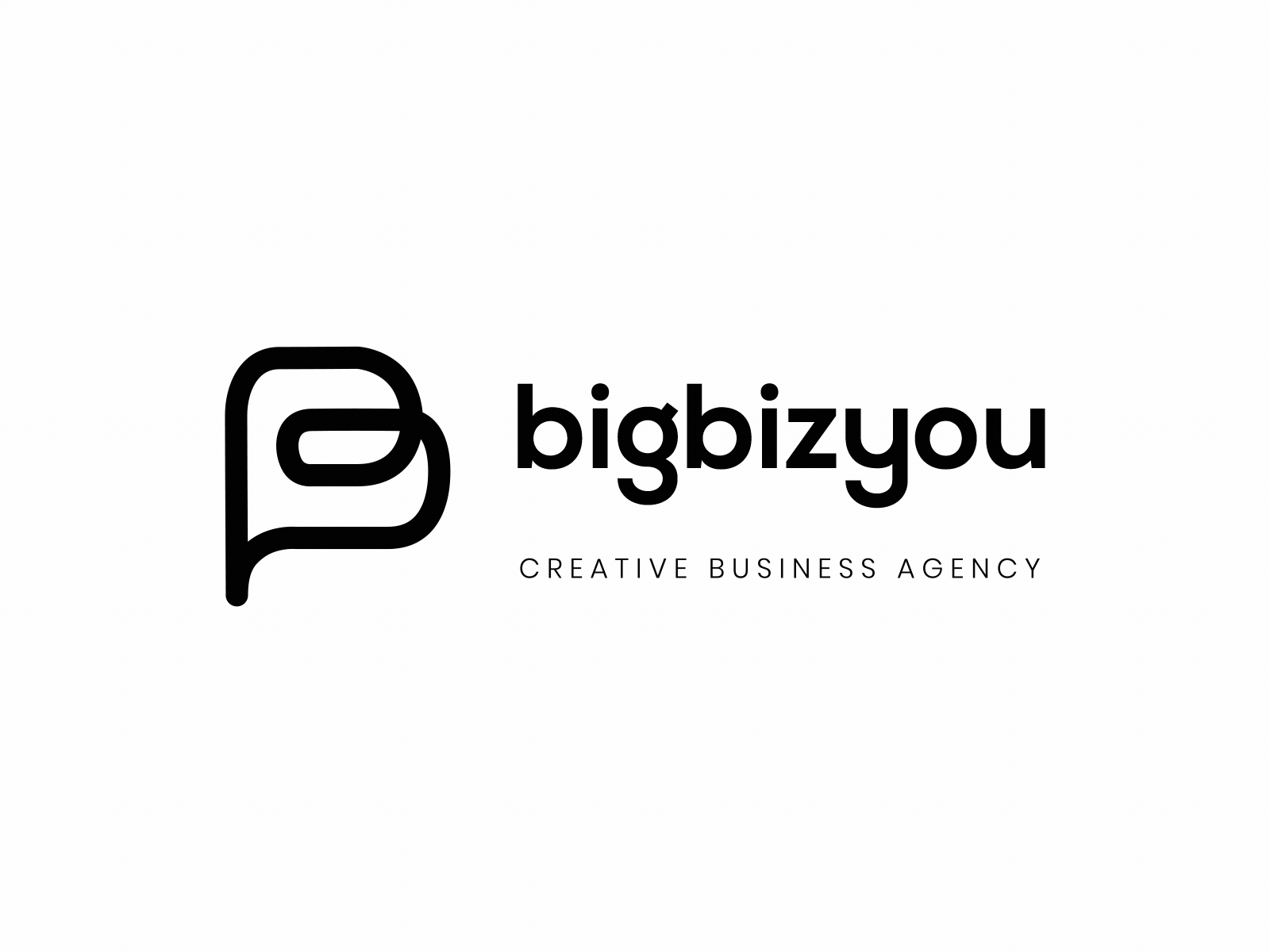 BigBizYou - Logo animation 2d 2d animation after effects animated logo animation brand animation intro logo animation logo branding logo reveal motion motion design motion graphics reveal typography