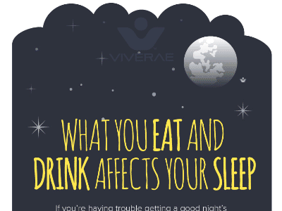 Food & Sleep Infographic