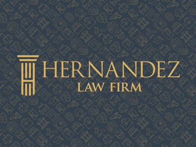 Hernandez Law Firm Logo attorney attorneys law law firm law logo legal legal aid logo