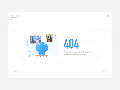 404 Page Inspiration design illustration ui web website