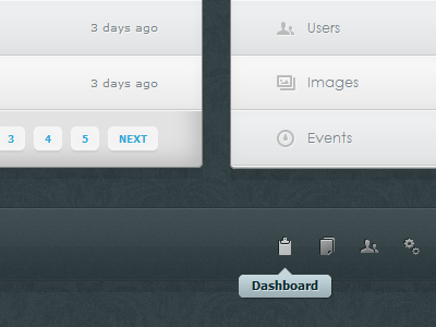 Admin Template Footer