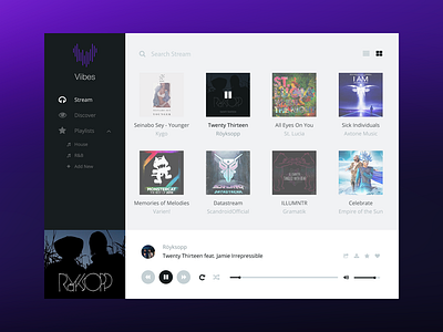 Music Player Concept