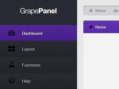 Admin Panel UI