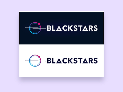 Blackstars.io - Logo Design blockchain branding design logo tech vector