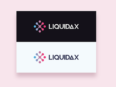 LiquidaX - Logo Design