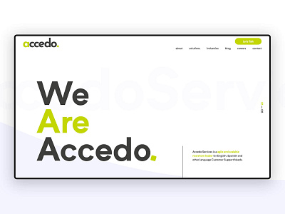 Homepage Redesign V3 - Accedo Services