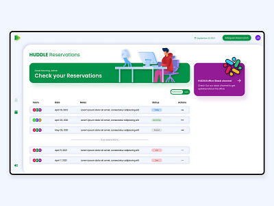 Huddle Member's Portal