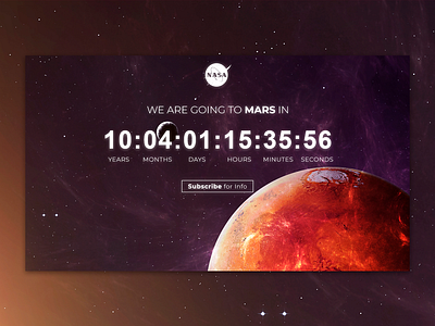 Countdown Timer adobe xd design ui ui ux design ux web design