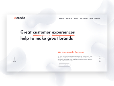 Homepage Redesign - Accedo Services