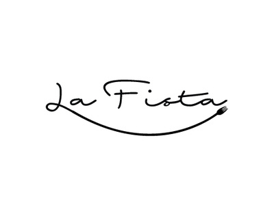 La Fista branding feast food lafista logo restaurant