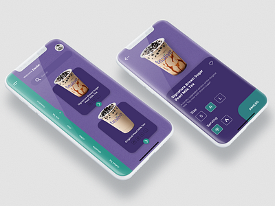 Tealive Redesign 🥤 boba tea mobile design redesign tealive ui ui ux ui design