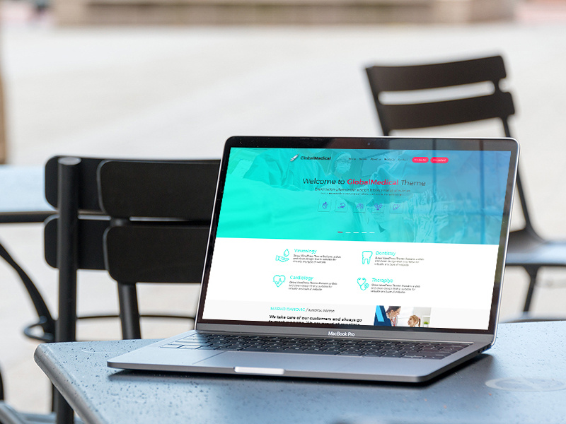 GlobalMedical simple wordpress wp modern popular theme globalmedical medical global