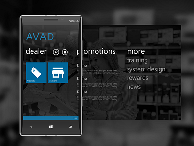 Dealer app for AVAD