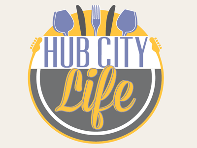 Hub City Life logo v2 hattiesburg hub city identity lauren smith logo