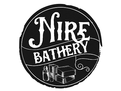Nire Bathery logo option bath products lauren smith logo soap