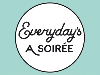 Everyday's A Soirée lauren smith logo