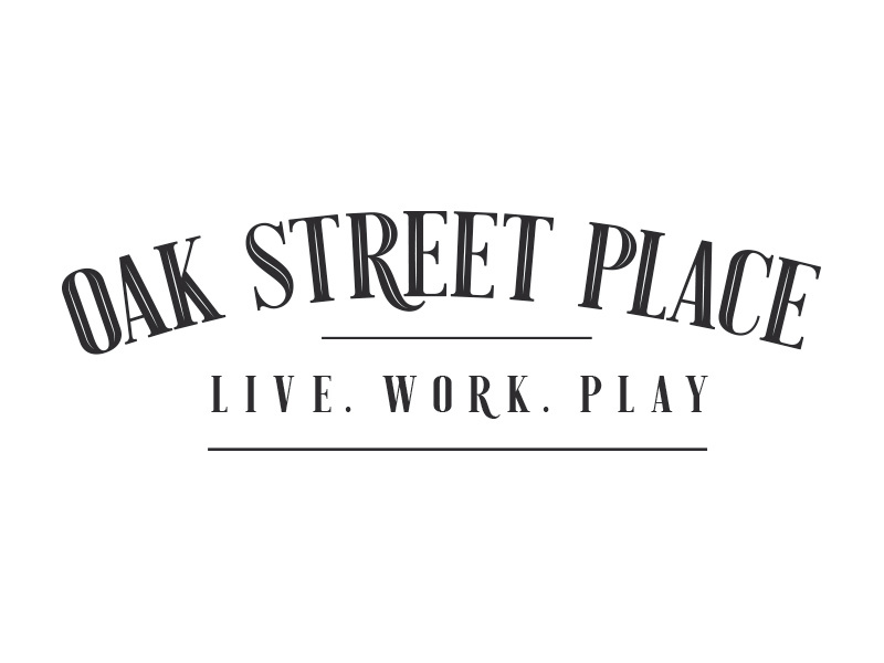 Oak Street Place Logo Revamp laurel mississippi lauren smith branding identity logo