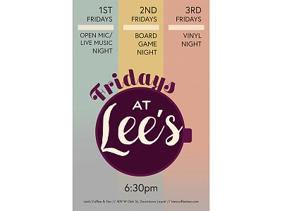 Fridays at Lee's