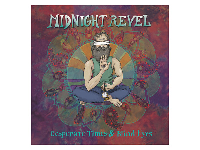 Midnight Revel Album Cover album art iteration lauren smith bynum mississippi music album music art rebound record jacket revised vinyl cover vinyl record
